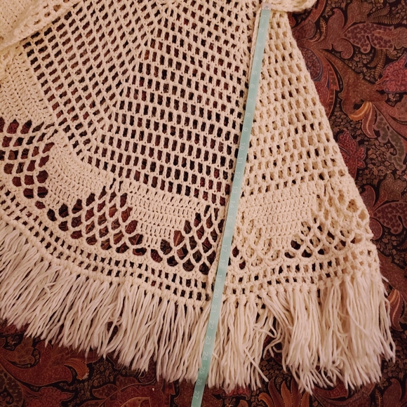 Hooded Crochet Shawl - Picture 3 of 4